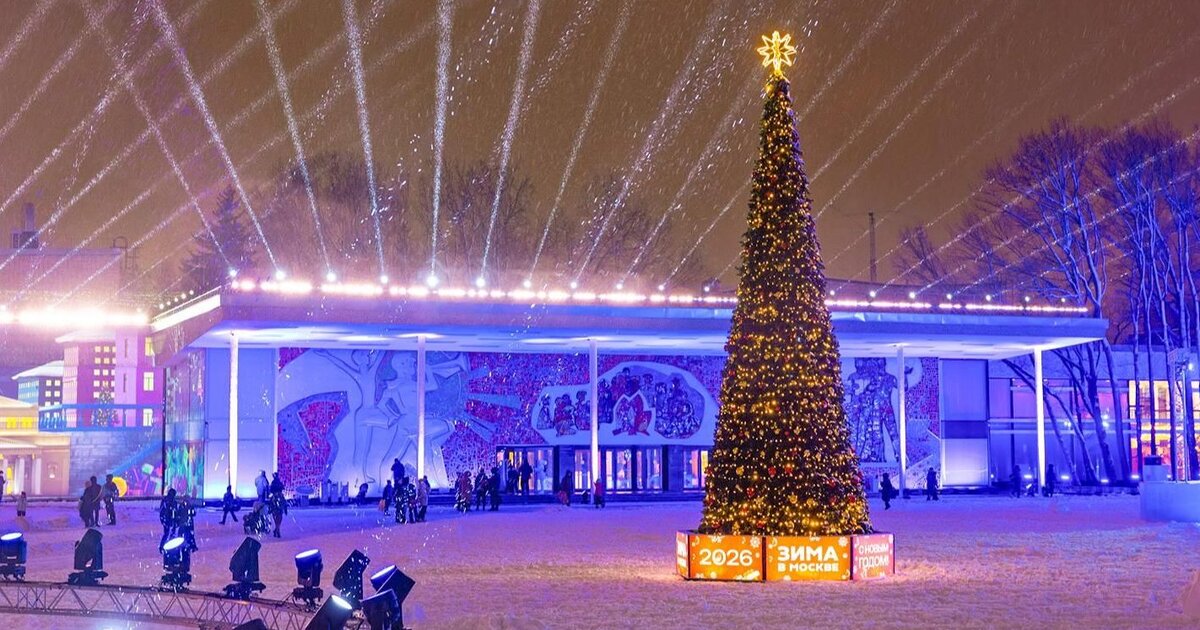 Площадка "Зимы в Москве" на Воробьевых горах стала одной из самых посещаемых